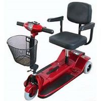 Zipr 3 Xtra Hybrid Travel Mobility Scooter - Red