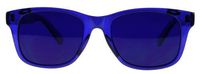 Colored Lens Color Therapy Glasses - Classic Style (Indigo)