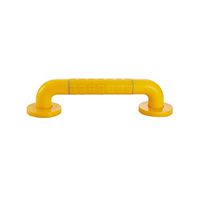 Bathroom safety rails Bathroom handrails, bathroom Safety Non-slip Drop Stainless steel armrest (Color : Yellow, Size : 58cm)
