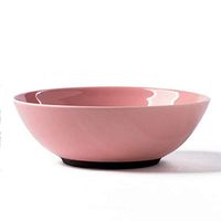 AXZHYX Bowl 7 Inch Bowl Pink Noodle Bowl Home Japanese Creative Ceramic Salad Bowl Fruit Bowl Soup Bowl Noodle Bowl Porcelain Bowl Dish Bowl Gift Hotel Tableware Home Noodles Boiled Fish Soup Bowl