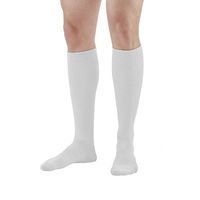 Ames Walker AW Style 632 Diabetic 8 15 mmHg Knee High Socks White Small