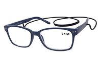 Trelew Computer Reading Glasses,Blue Light Blocking Readers for Men and Women Glasses for Reading with Strap Blue 1.5