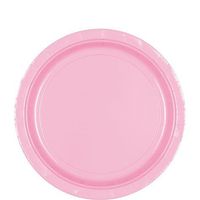Round Paper Plates | 20ct (7 inch, New Pink)