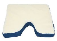 Coccyx Gel Seat Cushion With Fleece Top 16" D x 18" W x 3"
