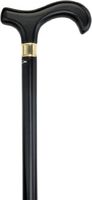 Extra Long, Super Strong Derby Walking Cane (Black-blackbeech)