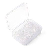 Contact Lens Cleaning Machine Travel Mini Ultrasonic Contact Lens Cleaner Kit Daily Care Fast Cleaning New(Azure)(New Version) (See Through)