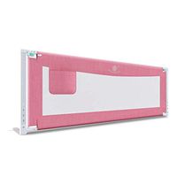 Bed Rail Childs Bed Guardrail,Wrested Baffle Bed, Vertical Lifting Fence 2 Meters 1.8 Big Bed Railing Anti-Infant Children Bed Guardrail Baby Bedside (Size : 150cm)