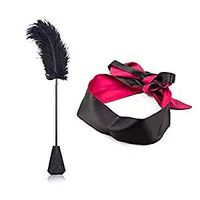 Real Feathers Feather Duster Sexy Feather Tickler French Maid Costume Accessory Kit