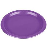 Club Pack of 240 Amethyst Purple Premium Heavy-Duty Paper Dinner Plates 9"