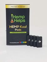 Hemp Oil Kuul Pods, Four (4) .7 Gram Hemp Oil pods. Relief from Anxiety,Pain,Panic,Stress and Many Others