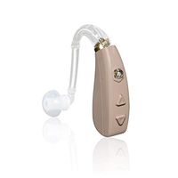 Banglijian Hearing Amplifier Rechargeable Ziv-206 with 4 Channels Layered Noise Reduction Adaptive Feedback Cancellation-with 2 Types of Sound Tubes