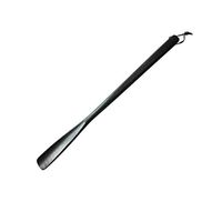 SHENGSHIHUIZHONG Shoehorn,54cm Long Handle Shoehorn, Suitable for Men, Women, Seniors,Comfortable Grip (Color : Black, Size : 544.2cm)
