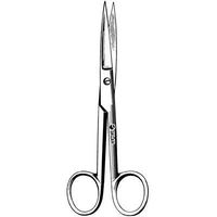 Sklar Instrument 22-1145 Operating Scissors, Straight, Sharp/Sharp, Delicate, 4-1/2" Length