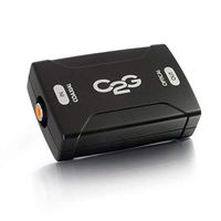 Cables To Go - 40018 - Coaxial to Optical Digital Audio Converter