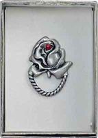 'Rosebud' Eyeglass Holder Magnet Pin - Made in USA