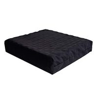 Hermell Products Egg Crate Foam Wheelchair Cushion, Black Cover - 3 Inches Thick