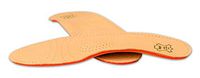 Orthotic Orthopedic Shoe Insoles Inserts with Arch Support Made of Premium Leather and Memory Foam, Kaps Relax Shock Absorber Pecari, All Sizes (44 EUR / 11 US/Men)
