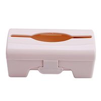 Myhouse Wall Mount Garbage Bag Storage Holder Organizer for Bathroom Kitchen (Beige)