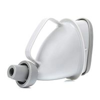 Alexsix Portable Private Emergency Toilet, Male Female Funnel Device urinals Women Man Unisex Outdoor Emergency Sitting Standing Urination Reusable Potty for Camping Hiking Driving