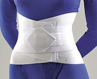 Deluxe Comfort FLA Lumbar Sacral Back Support with Abdominal Support Height - XX-Large (45-48")