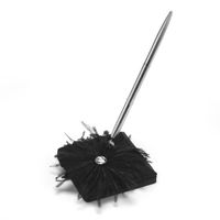 Hortense B. Hewitt Feathered Flair Wedding Accessories, Pen Set, Black