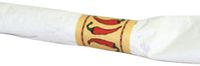 Evergreen N9S278CP Paper Napkin Standard Band, 4-1/4" Length x 1-1/2" Width, 0.004" Thick, Chili Peppers (Box of 2500)