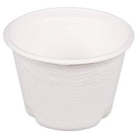 MM Foodservice Biodegradable Portion Cup, Compostable Portion Control Cups, Eco-Friendly Paper and Plastic Alternative (50, 4-Ounce)