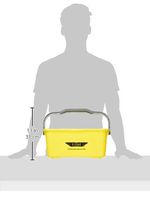 Ettore 3 Gallon Compact Super Bucket with Ergonomic Handle