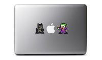 8-Bit Batman Vs. Joker Decal for MacBook, iPad Mini, iPhone 5S, Samsung Galaxy S3 S4, Nexus, HTC One, Nokia Lumia, Sony