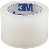 Blenderm Medical Tape Waterproof Plastic 1 Inch X 5 Yard Transparent NonSterile, 3M 1525-1 - Case of 120