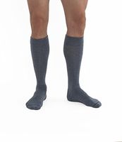 JOBST Activewear 30-40 mmHg Knee High Compression Socks, Medium, Denim Blue