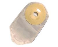 Securi-T ® USA, 9" Convex Urostomy Pouch, Transparent ¾" (19 mm)