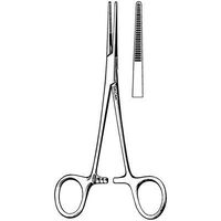 Sklar Instrument 23-2108 Sklarlite Kelly Hemostatic Forceps, Curved, Serrated, 5-1/2" Length