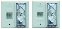 Edwards Signaling 6536-G5 Horn/Strobe CFA Series, Audible/Visual, Call for Assistance, 24V AC/DC, 92/82 db, 50 Candela (2-(Pack))