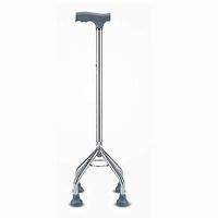Xiao Jian Crutches - Elderly Crutches, Crutches, Four-Legged, Four-Corner Anti-Skid Telescopic Walker Crutch