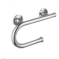 YSXZM Grab Bar, Stainless Steel Grab Rails Bathroom Safety Wall-Mounted Anti-Skid Handle Railings Armrests Support Rail Railings Armrests (Color : Silver, Size : 473120mm)