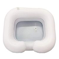 Inflatable Hair Washing Basin Shampoo Basin,Portable Bedside Hair Washing Sink Washbasin,Wash Hair in Bed, for bedridden,Injured, Pregnant Woman Disabled,Elderly,Handicapped (Inflatable Shampoo Basin)