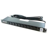 A-Neutronics 20 Outlet 1U Rack Mount PDU, 15A