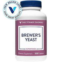 The Vitamin Shoppe Brewer's Yeast 3,900MG, Superfood, Source of B Vitamins, Naturally Occurring Trace Minerals (500 Tablets)