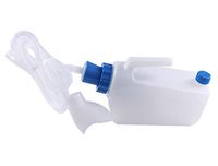 GHzzY Unisex Bed Urinal with 1.5M Tube - Universal Female & Male Pee Bottle Travel Toilet - Urine Collector for Incontinence(2000ML,2Pcs)