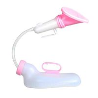 NHFF Urinal Elderly Urine Urinal Pot Car Household Urinal Men Translucent (Color : Female Pink)