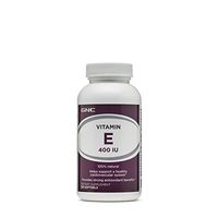 GNC Vitamin E 400 IU, 180 Softgels, Supports a Healthy Cardiovascular System