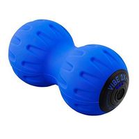 Vibe 2X Power Peanut Vibrating Massage Ball - Combines Function of Lacrosse Balls and Vibrating Foam Roller - Deep Tissue Massager