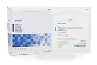 Gauze Sponge Medi-Pak Performance Cotton Gauze 12-Ply 4 X 4 Inch Square Sterile - 2/PK (MFN # 16-4242)