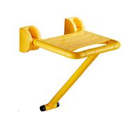 Bath Stool Bathroom Folding Stool Seat Shower Stool Bathroom Handrail Barrier-Free Elderly Safety Shower Stool Wall Bench Wall Chair