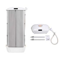 JCJ Portable Dry Hanger, Outdoor Travel Dryer Wireless Remote Control Can Be Timed Quick-Drying Machine, Clothing Care Machine with 750W High Power Host, 68 × 32 × 149cm