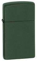 Zippo Slim Green Matte Pocket Lighter