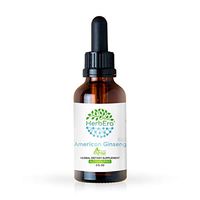 American Ginseng B60 Alcohol Free Herbal Extract Tincture, Super-Concentrated Organic Ginseng (Panax Quinquefolius) (2 fl oz)