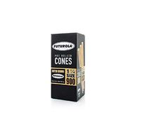 Futurola 1 1/4 Size-Pre Rolled Cones 84mm x 26mm (900 Count) (Dutch Brown)
