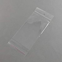 ARRICRAFT 1000pcs Clear Rectangle OPP Cellophane Bags for Wrapping and Packaging, 175x80mm